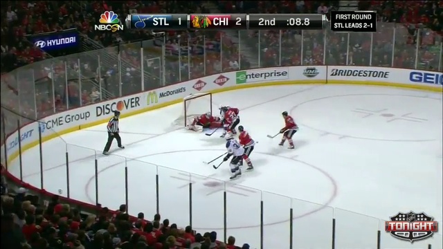 НХЛ. Чикаго - Сент-Луис - 4:3 ОТ (23/04/14) смотреть онлайн