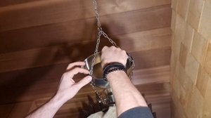 Лучший подарок любителю бани 2022 год! Чаша подвесная для автоматической подачи воды на камушки