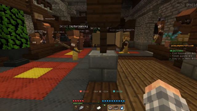 WYNNCRAFT. #2 ДОРОГА, МЕРТВЕЦЫ, ПРИВЕТ КОРОЛЬ! MINECRAFT MMORPG смотреть онлайн