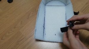 Наколенники для зимней рыбалки своими руками за 10 минут.   #Рыбалка #Своимируками