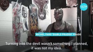 Running with the Devil  Brazilian tattoo artist modifies body into Satan lookalike