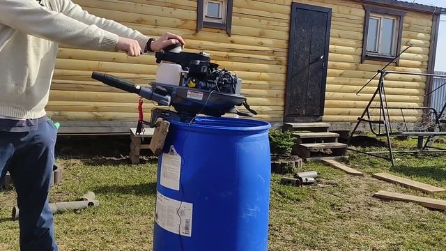 установка тахометра на лодочный мотор + дали дураку игрушку