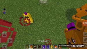 Обзор мода fnaf 4 для майнкрафт pe,be