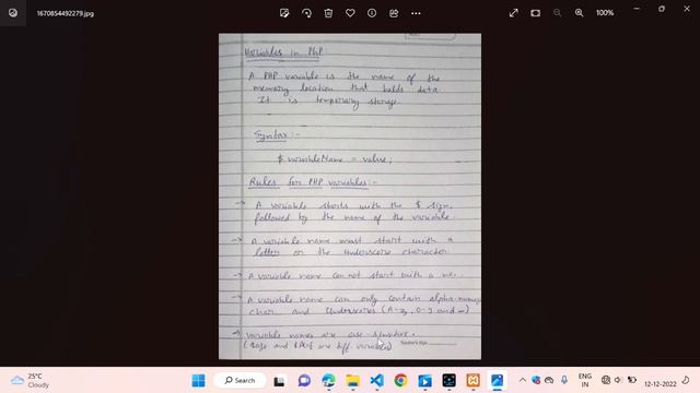 Variables in PHP with code | Php | like code with harry | Hindi | php code | Tech Anish