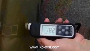 Как работать с толщиномером ET 110 наглядная инструкция