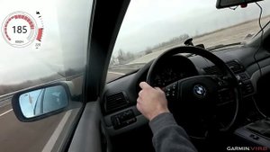 E46 318i M44 turbo high speed driving