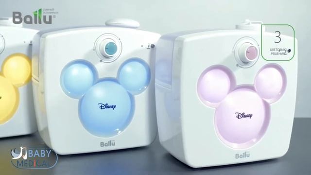 Увлажнитель воздуха Ballu UHB-240 Disney Обзор детского увлажнителя смотреть онлайн