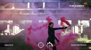 Цветной дым малиновый 1,2" MA0512/RA Maxsem