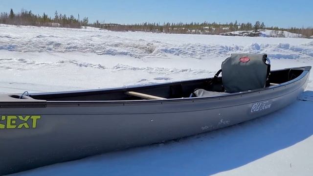 Old Town Next Canoe first thoughts - To cold for a paddle смотреть онлайн
