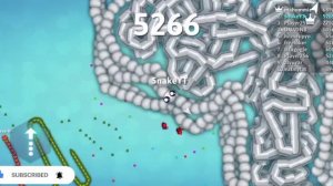 Snake.Io - Pro Giant Snake Vs Troll Tiny Snake! Epic Snakeio Gameplay