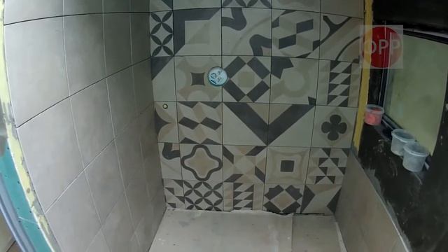 Дизайнерский санузел #душеваякабина #укладкаплитки 300х300 #kerlite #laminam