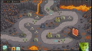 Kingdom Rush (Ветеран) → Огненная Яма - Героическое Испытание
