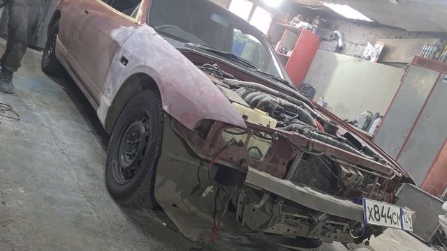 Преображение Nissan SKYLINE R33 (как покрасить своими руками) смотреть онлайн