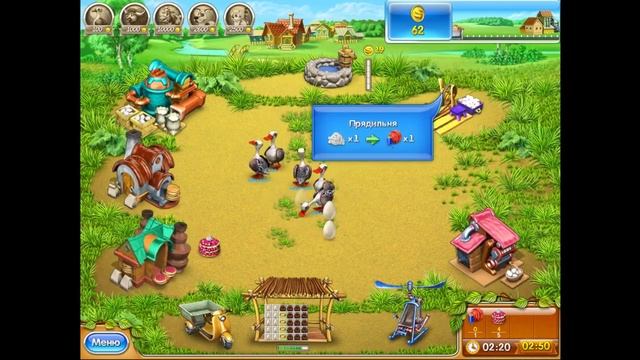 Веселая Ферма 3 (Прохождение) - Уровень 19 смотреть онлайн