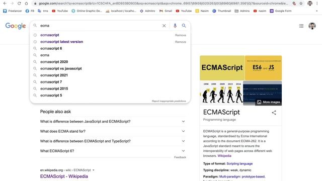 001 | Introduction to ES6 & ES12 | The Modern JavaScript Tutorial