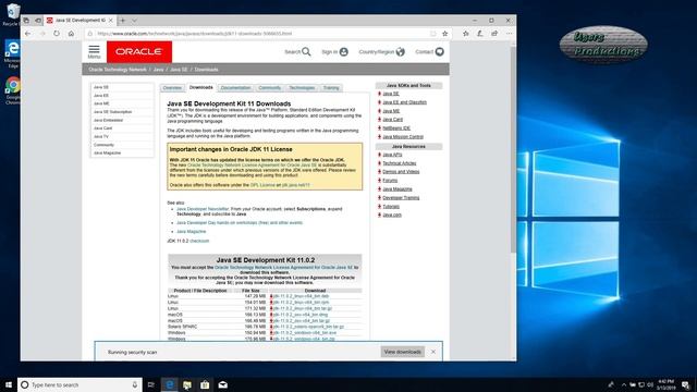 Install Java 11 JDK Windows 10 Demo