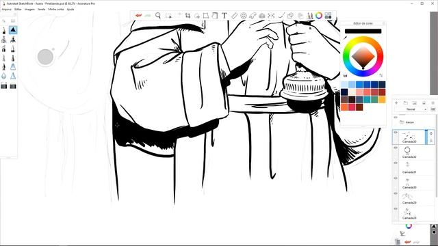 São Francisco & Santa Clara ( San Francis & Santa Clara ) - Speed Painting for Anima Studio смотреть онлайн