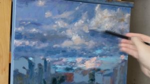 Павел Дольский. МАСТЕР-КЛАСС 1. Урок живописи маслом. (Городской пейзаж)