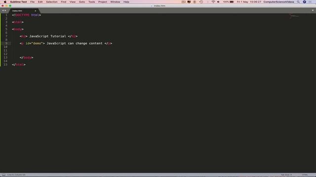 Programming in JAVASCRIPT - Tutorial 3 | Running Your First JavaScript
