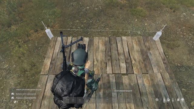 DayZ 1 05 Cтроительство 2 х ярусного забора Мод BuildAnywhere смотреть онлайн