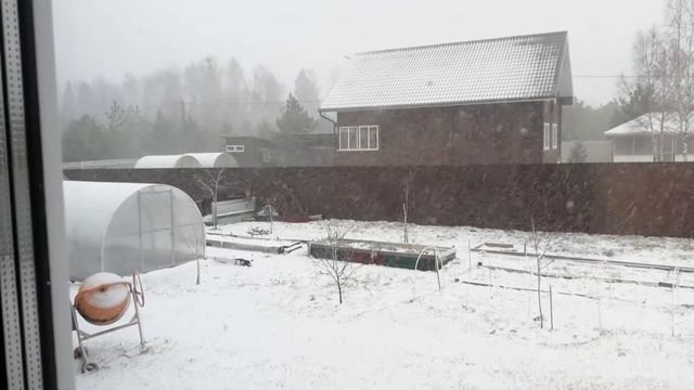 Апрельский снегопад