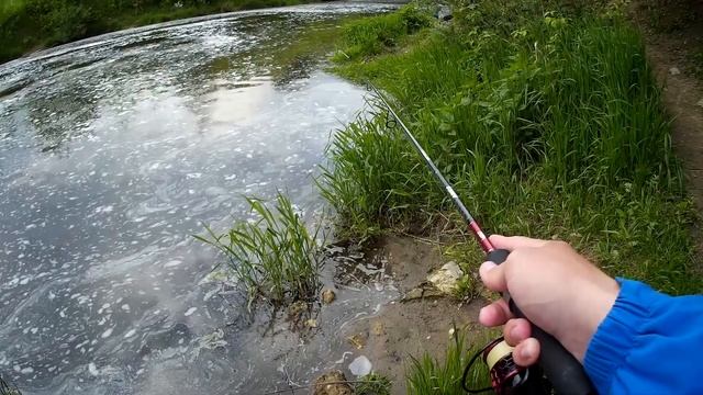 Микроджиг на Пахре (Рыбалка в Подольске) смотреть онлайн