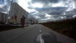 Велодорожка от Москвы до леса возле города Мытищи