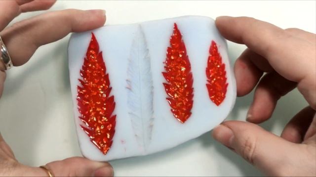 Мастер-класс: Серьги "Перья Жар-Птицы"  из полимерной глины FIMO/polymer clay tutorial