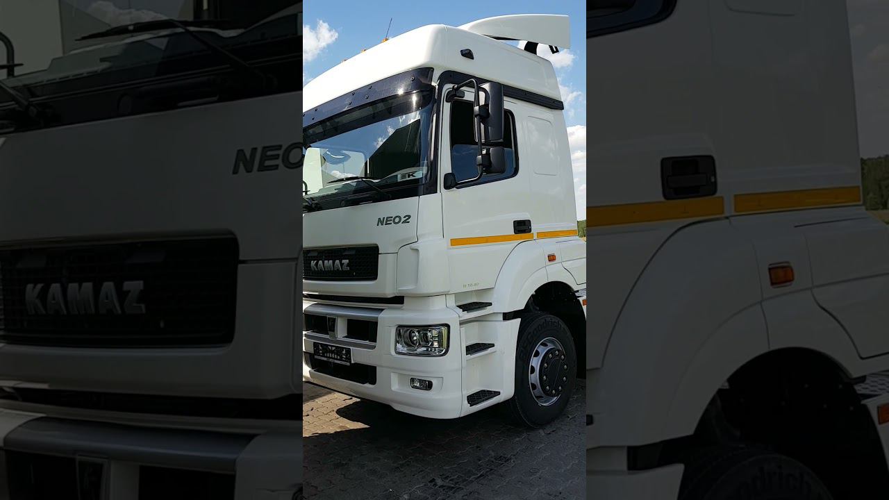 Камаз 5490 и прицеп Тонар. смотреть онлайн