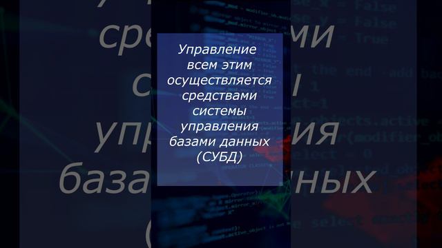 Что такое СУБД? Что такое БД? #понятия_веб_разработки #вебликбез