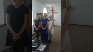 Великолепная песня " За тихой рекою " в исполнении Трио Воскресной школы Севастополя!!