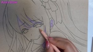 【推しの子】[ how to draw Ai Hoshino] how to draw anime step by step/oshi no ko drawing tutorial #oshinok