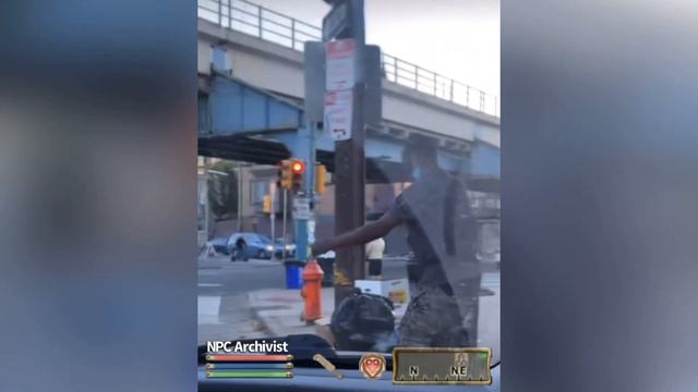 Glitching NPC Flees From Player | Oblivion NPC смотреть онлайн