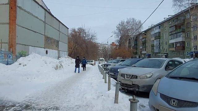НОВОСИБИРСК/ ПРОГУЛКА ПО УЛ.АДРИЕНА ЛЕЖЕНА ОТ УЛ. КОШУРНИКОВА/ДЗЕРЖИНСКИЙ РАЙОН/ STREET WALK/03.202
