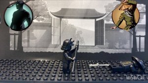 Lego shadow fight 2 анимация тень против отшельника