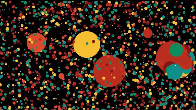 HTML5 canvas particle animation смотреть онлайн