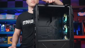 ASUS TUF Gaming GT301 ATX Mid-Tower Compact Case Overview