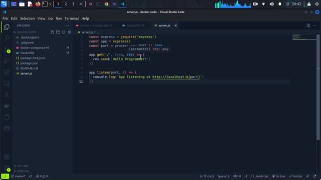 Menjalankan Node JS Menggunakan Docker Compose | Menginstal Node JS Menggunkana Docker Compose