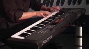 Roland E-09 Keyboard Overview