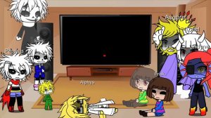 Undertale Reacts To Flowey (My AU)