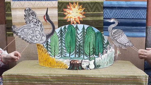ЦНК "Подосиновский Дом ремёсел". Спектакль «Журавль и цапля» - по русской народной сказке. смотреть онлайн