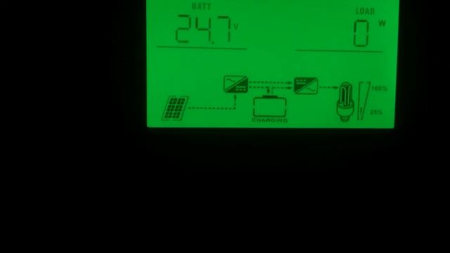Voltacon 24v 3kw super s3 - weird led feedback