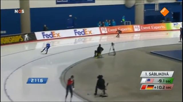 Heather Richardson 3000m - 4:05.00. World Allround 2015 смотреть онлайн