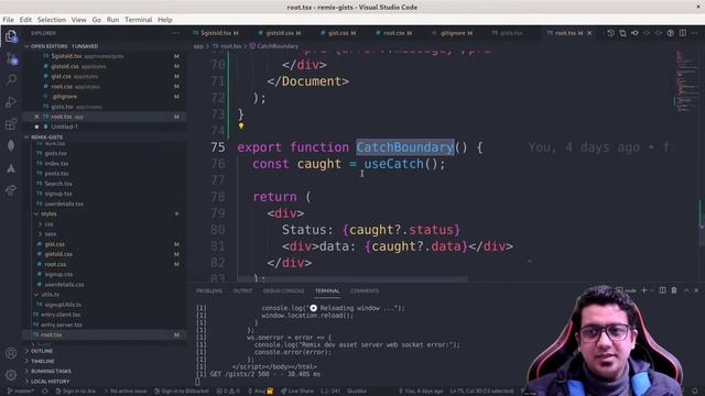 Remix Web Framework | Remix Error Handling | Part - 7 смотреть онлайн
