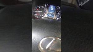 How to off 4LO light on Lexus GX460