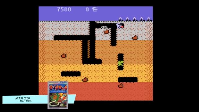 Video Games Evolved_ Dig Dug Gameplay on Atari 2600, Nintendo NES, etc