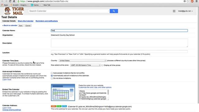 Google Calendar - Delete a Calendar смотреть онлайн