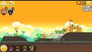 Angry Birds Seasons Go green, Get lucky All levels