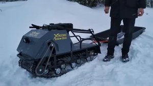 Обзор и отзыв на обновленный мотобуксировщик SNOW DOG 15 рестайлинг 2021-2022