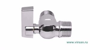 Угловой кран VALTEC VT.392.N.04 мини 1/2" - 1/2"